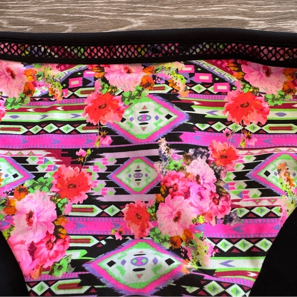 Freya Womens Texas Rose Italini Tie Side Bikini Brief, XL, Rebel Pink NWT - Picture 3 of 8